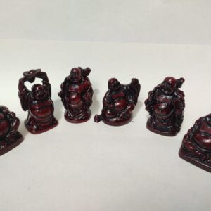 laughing buddha set of 6