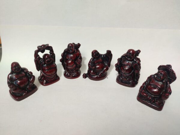 laughing buddha set of 6