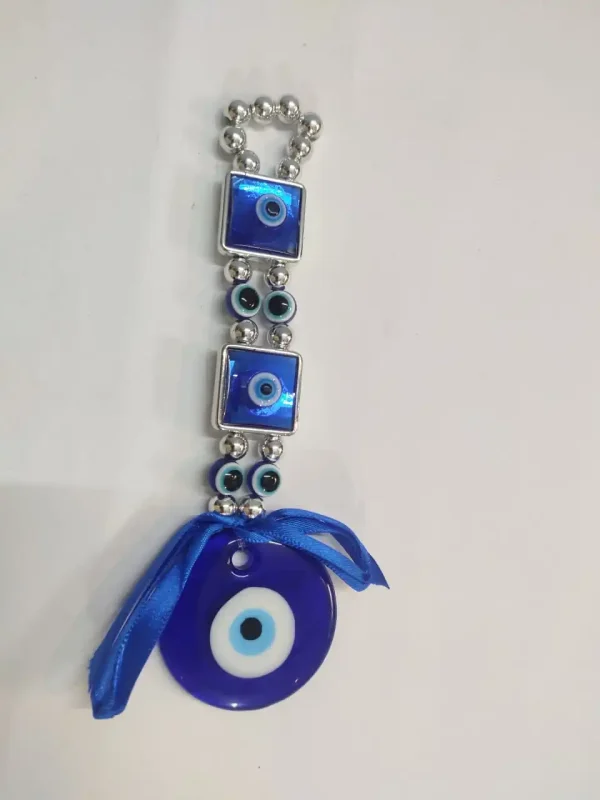 Vastu Feng Shui Evil Eye Wall Hanging for Good Luck Prosperity Zodaic Success Health Wealth Office Home Decor & Car Glass